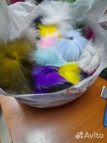 Мех натуральный для рукоделия