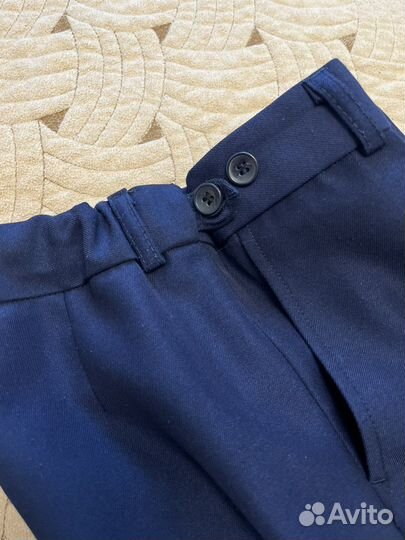 Школьный костюм для мальчика 134 синий