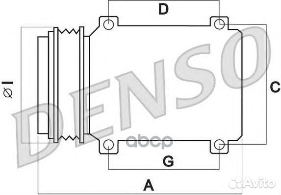 Компрессор кондиционера honda Accord viii 2.0/2