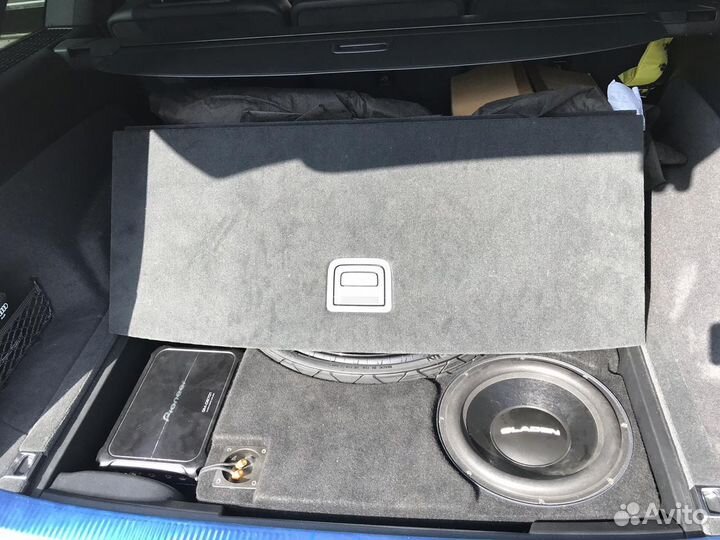 Стелс-короб на audi Q7