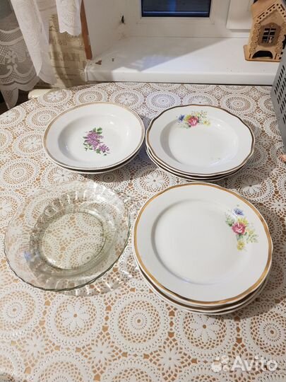 Тарелки, блюдо