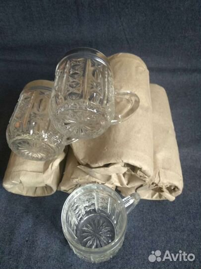 Хрустальные кружки СССР 11штук
