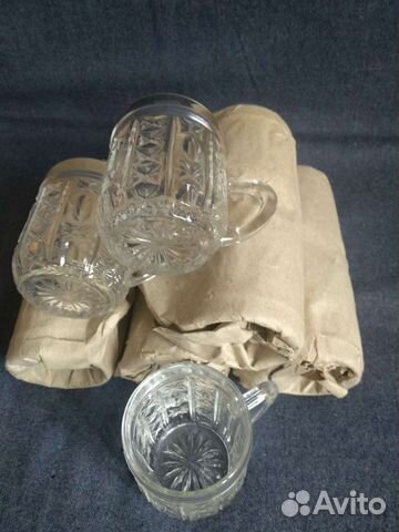 Хрустальные кружки СССР 11штук