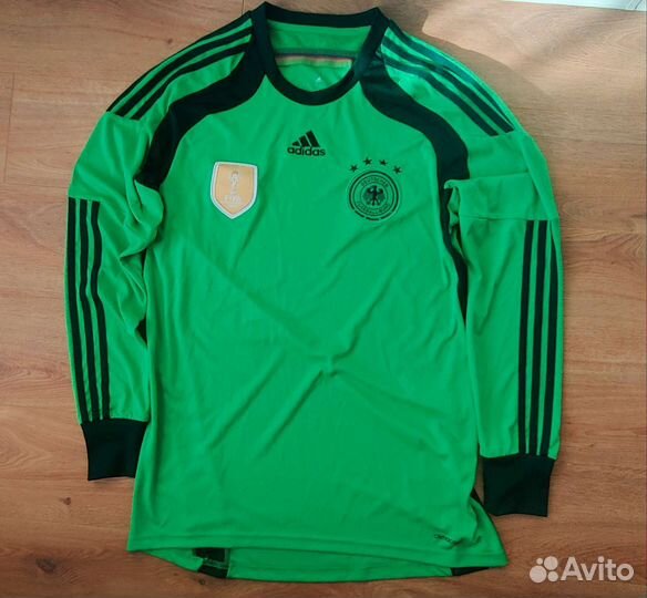 Вратарская футболка германия adidas чм 2014