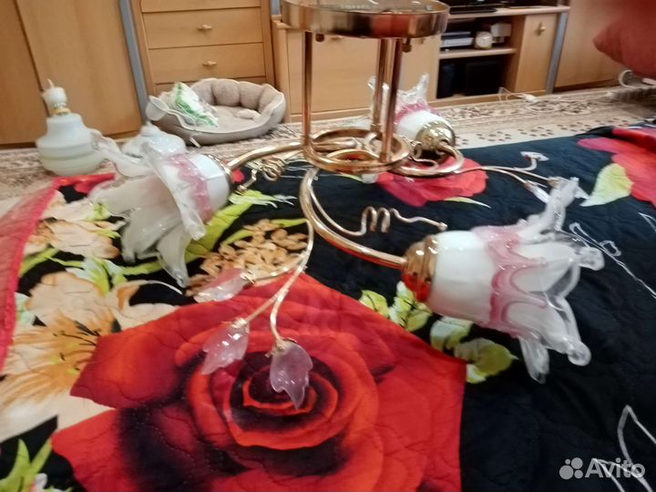 Люстра потолочная бу