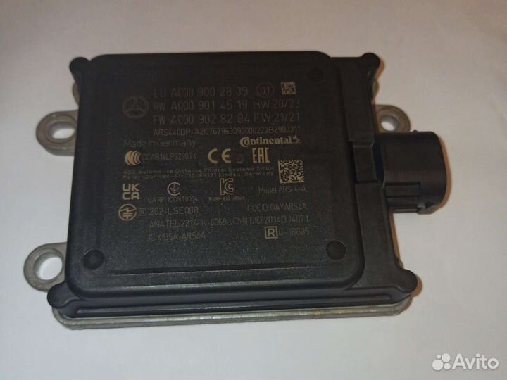 Радарный датчик дистроник Mercedes A0009002839