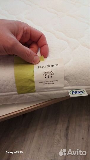 Матрас детский 120 60 plitex