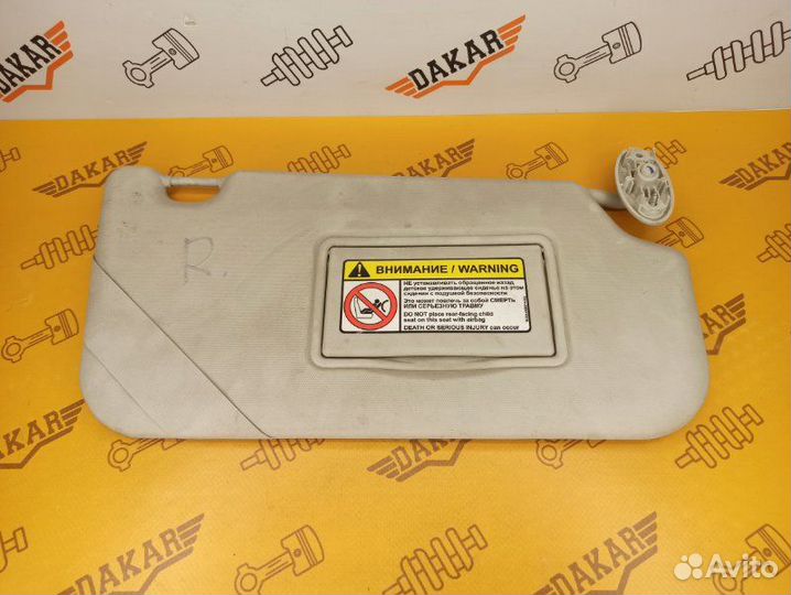 Козырек солнцезащитный правый Ford Focus CB8 pnda