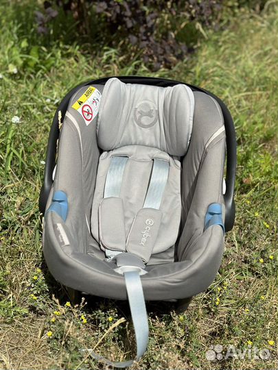 Автолюлька cybex aton m с базой isofix