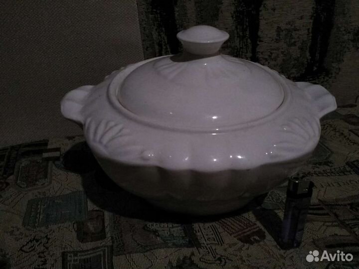 Супница краснодарский фарфоровый завод СССР