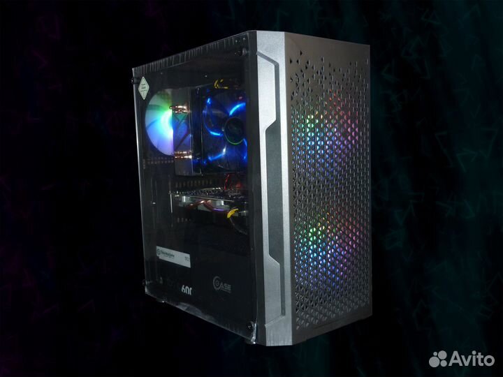 Игровой Компьютер Ryzen 3 4100/16gb/rx580/500gb
