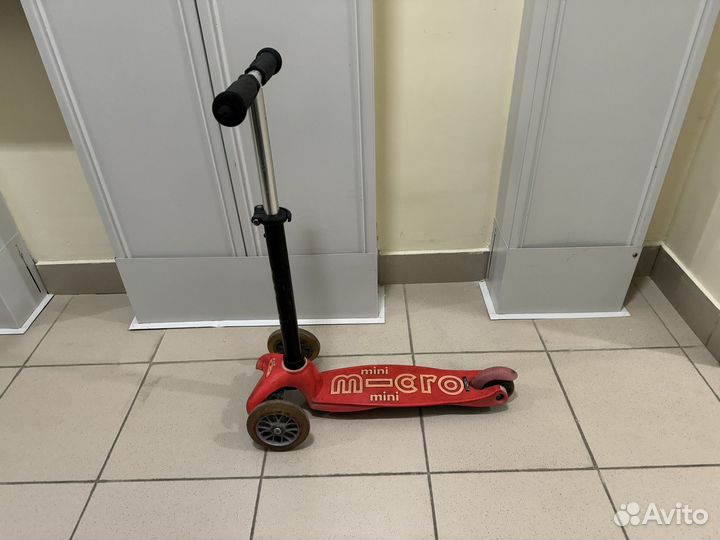 Самокат трехколесный детский Micro mini