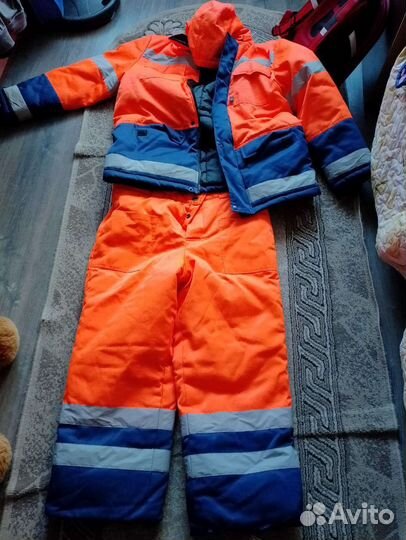 Костюм мужской рабочий спецодежда зимний