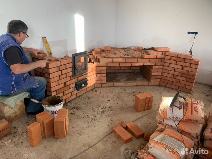 Печник / кладка печей / каминов ремонт