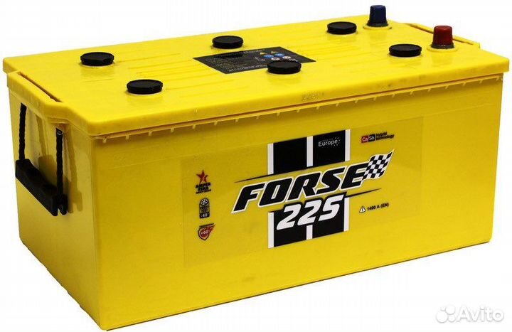 Аккумулятор 225ач 1500А грузовой на Daf/scania