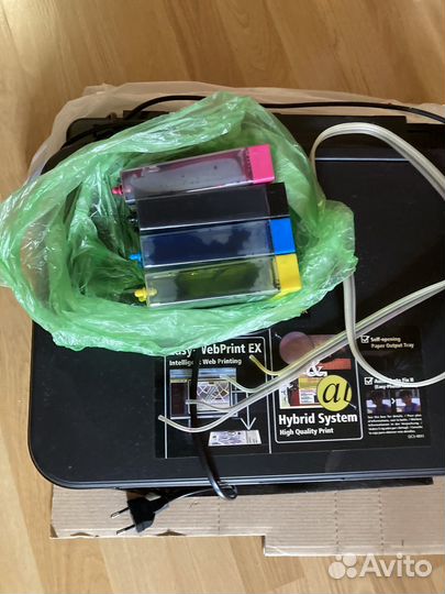 Принтер canon pm280 + система нпч