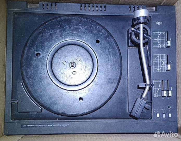 Виниловые проигрыватели СССР