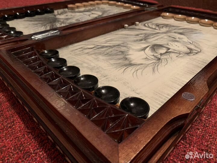 Нарды ручной работы