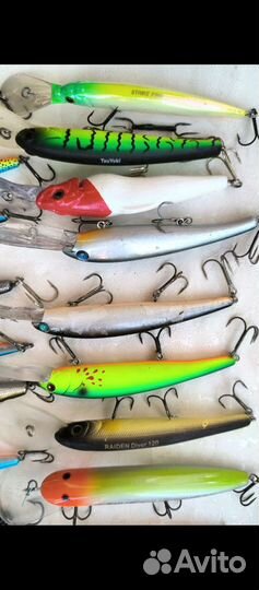 Воблеры для троллинга бу