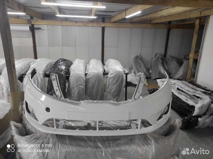 Передний бампер Kia Rio 2011-2015