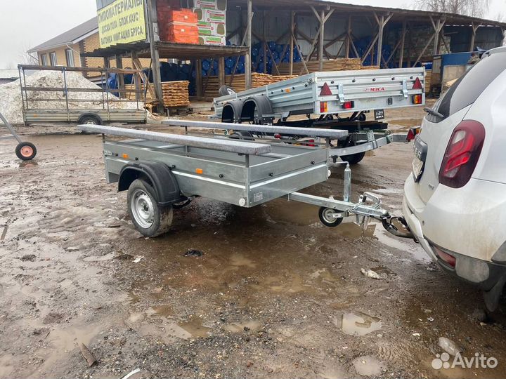 Прицеп легковой с опорным колесом в сборе от мзса