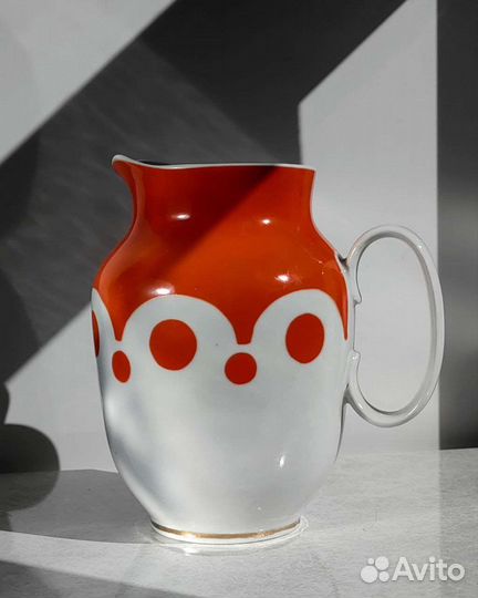 Фарфоровый кувшин СССР
