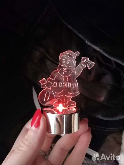 Новогоднее украшение с подсветкой