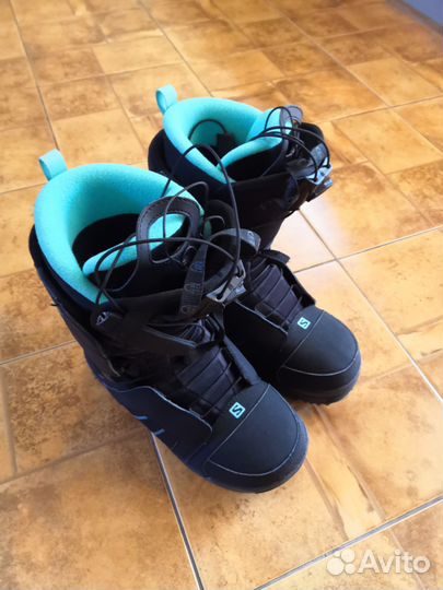 Сноубордические женские ботинки Salomon