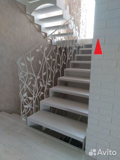 Кованые перила для лестниц и балконов № 1