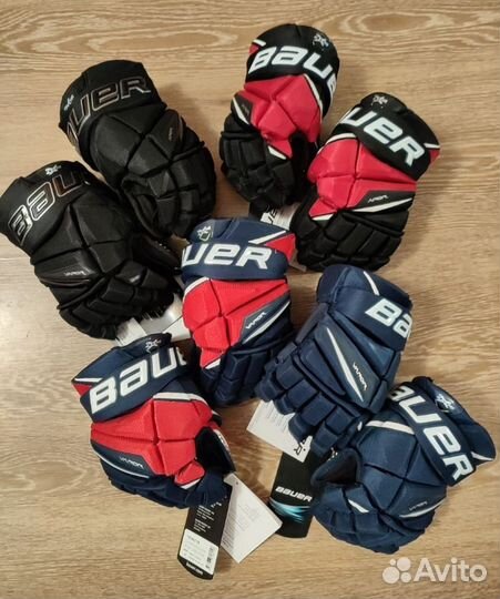 Перчатки-краги хоккейные bauerUltrasoniс,2S,2X,FT4