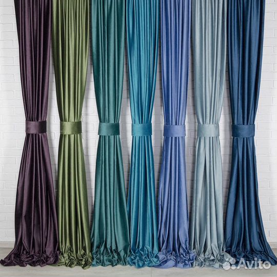 Шторы бархат Беллиссимо