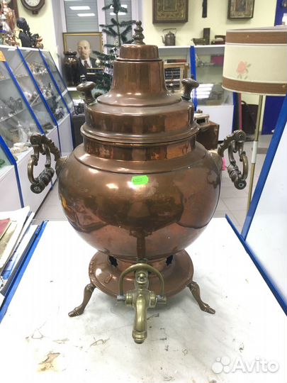 Самовар томпаковый конец 19 века Польша