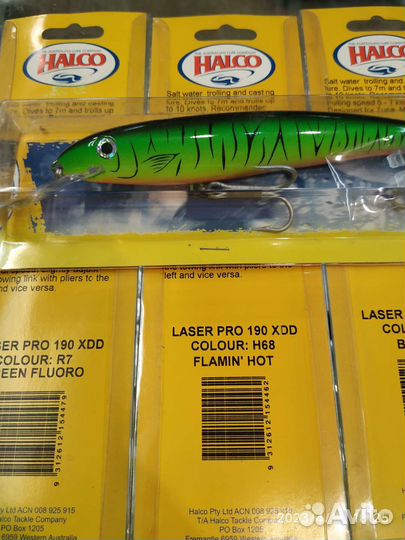 Воблер halco laser pro 190 XDD