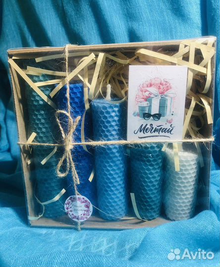 Подарочные наборы Свечи из вощины