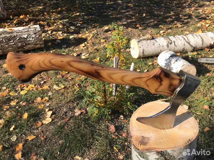 Топор ручной работы