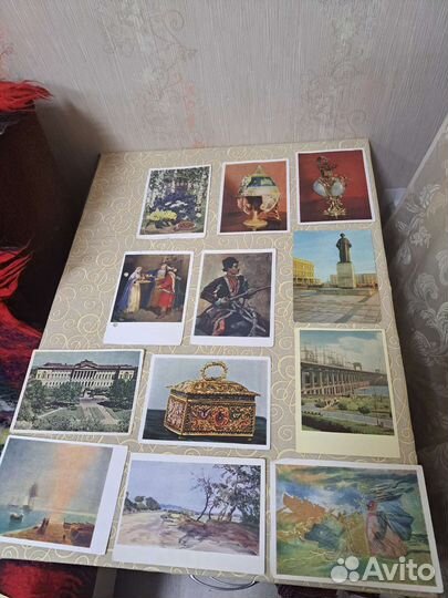 Советские открытки винтажные