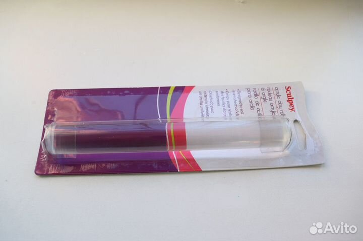 Скалка акриловая для лепки sculpey