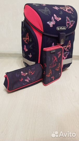 Ранец Herlitz Midi Rainbow Butterfly