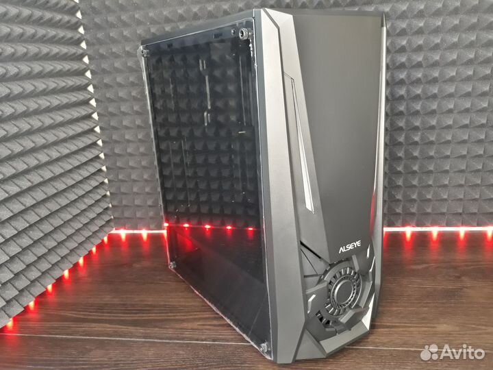 Корпус ATX alseye Reactor B PC Case Midi-Tower