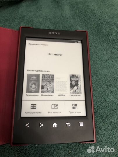 Электронная книга sony prs -t2 новая