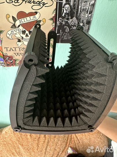 Акустический экран для микрофона