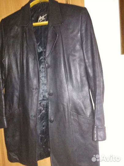 Куртка кожаная женская 50