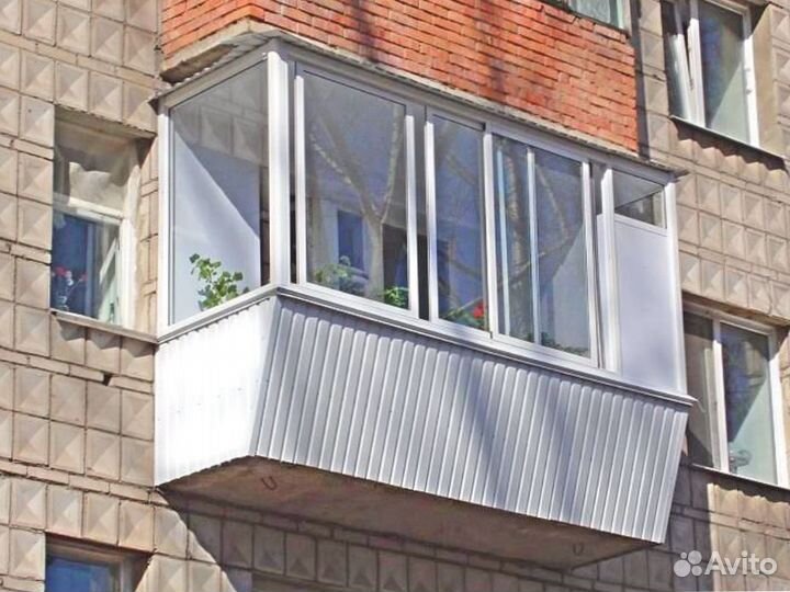 Остекление и отделка балконов