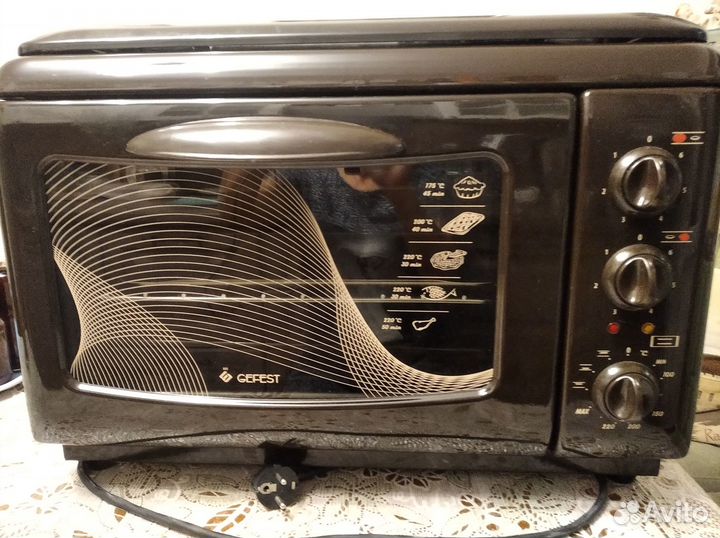 Плита электрическая с 2-мя конфорками и духовкой