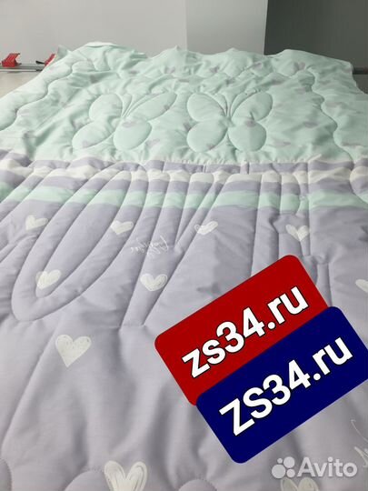 Одеяла, подушки, ткани