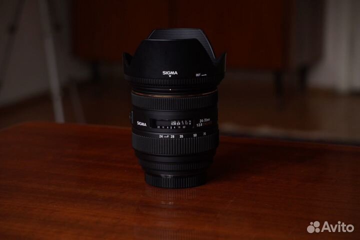 Объектив sigma 24-70 mm, 1:2.8 DG HSM for Sony