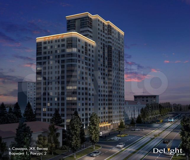 1-к. квартира, 44,2 м², 10/18 эт.