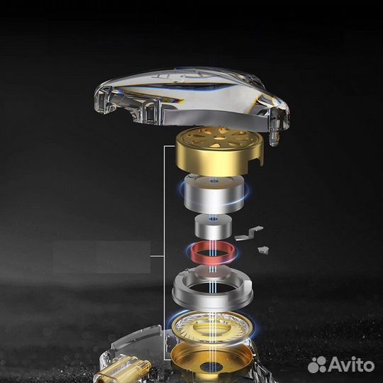 Наушники динамические, арматурные KZ-EDX Lite, KZ