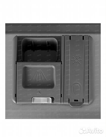 Встраемая посудомоечная машина Midea