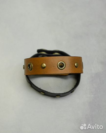 Браслет из натуральной кожи ручной работы